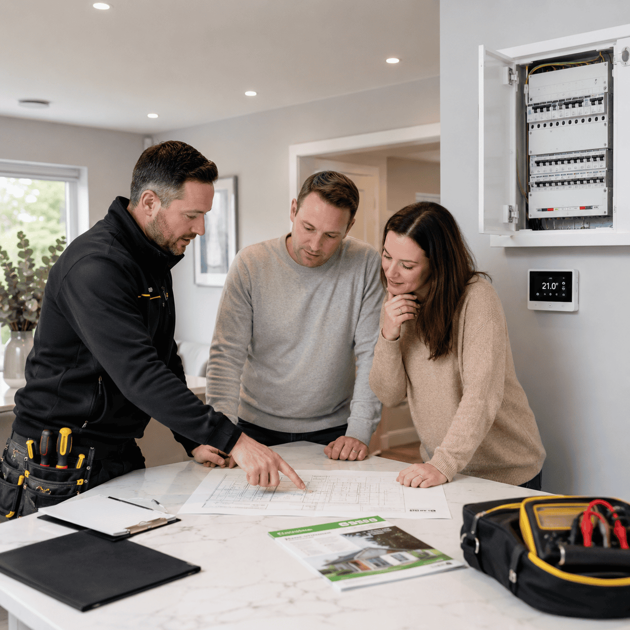 grant related electrical works
