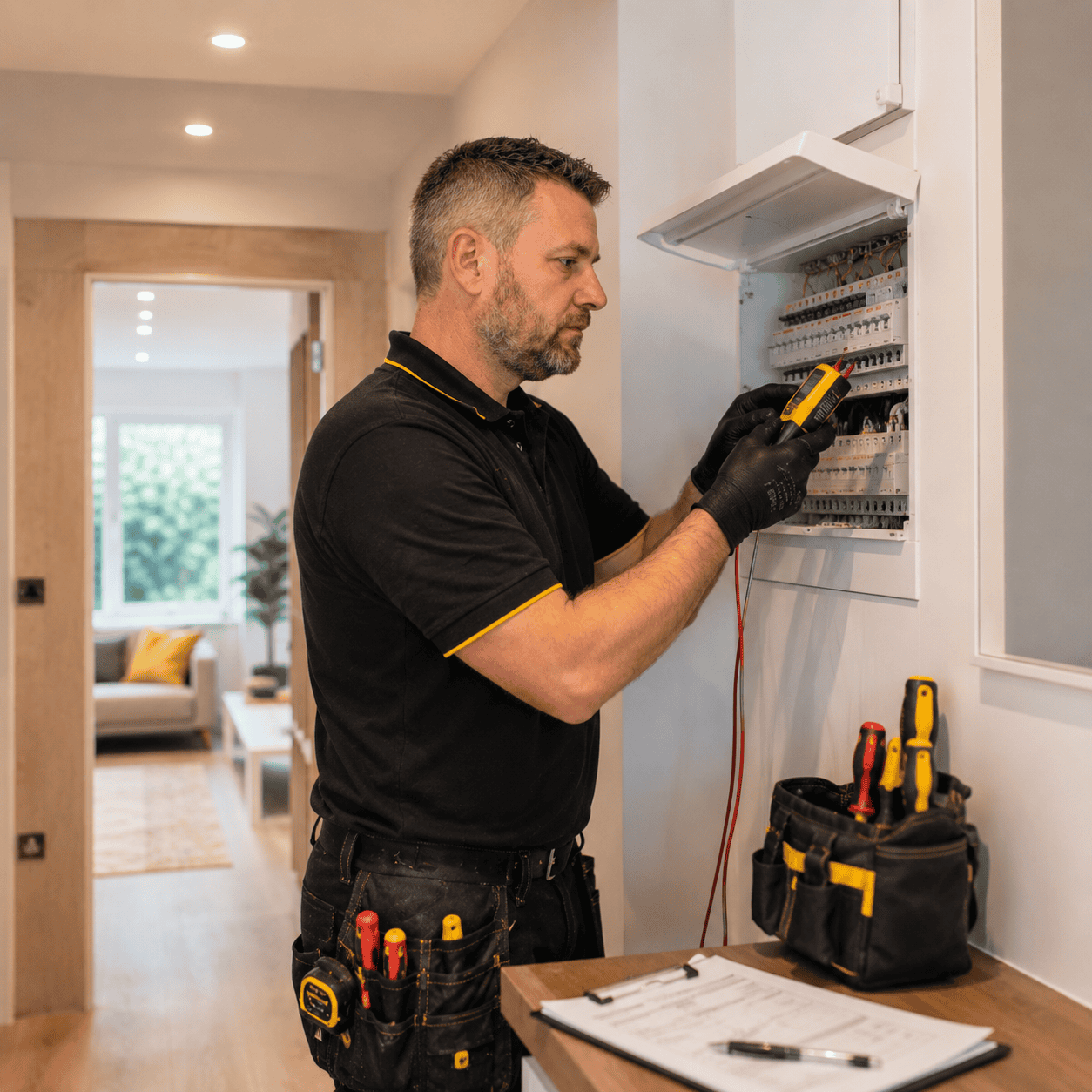 grant related electrical works